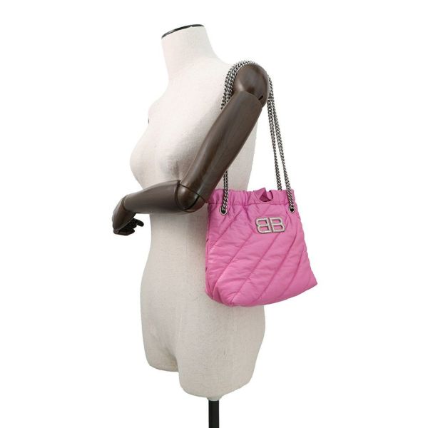 バレンシアガ チェーンショルダーバッグ クラッシュ XS レザー 781796 BALENCIAGA 2way