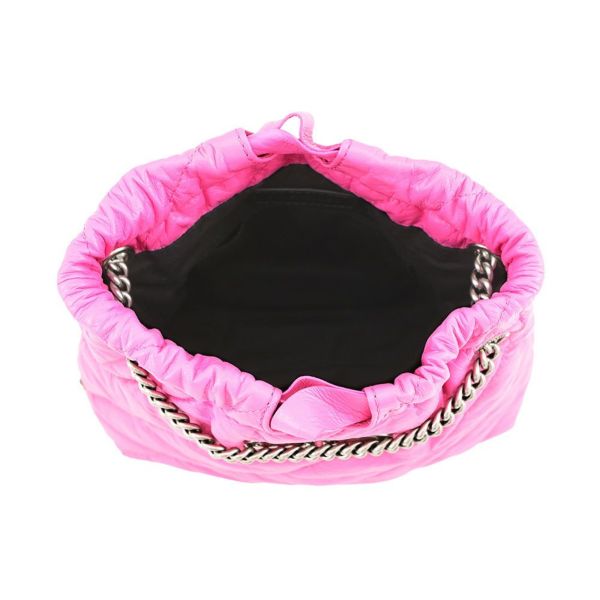 バレンシアガ チェーンショルダーバッグ クラッシュ XS レザー 781796 BALENCIAGA 2way