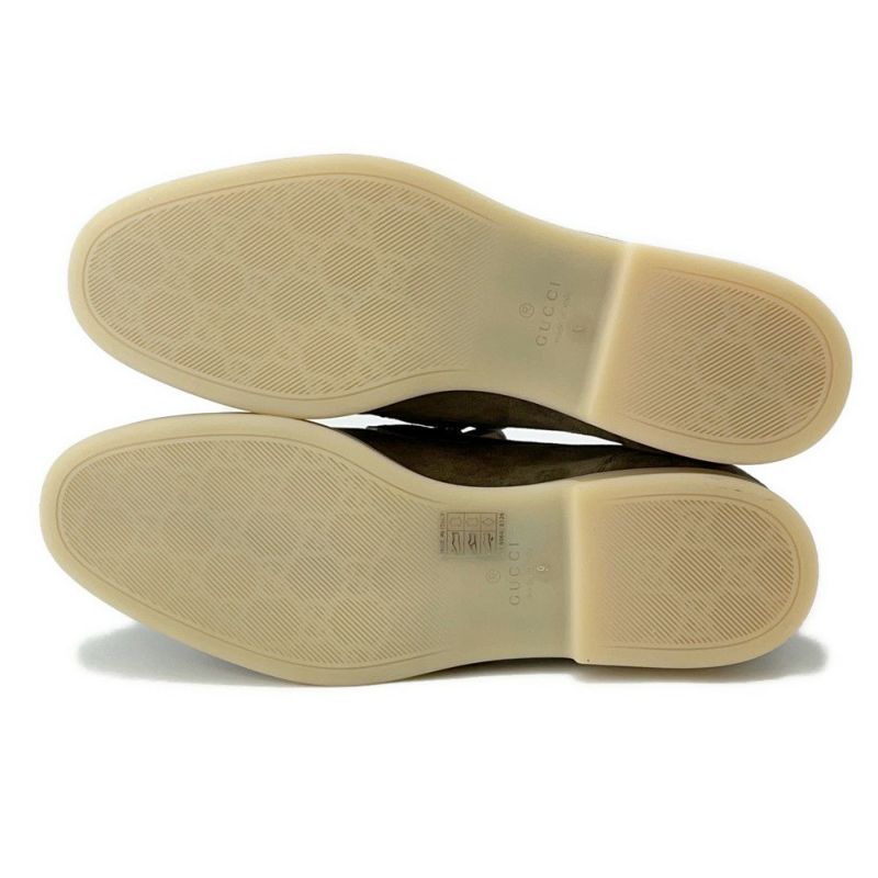 グッチ ローファー ホースビット スエード メンズサイズ9 GUCCI 靴