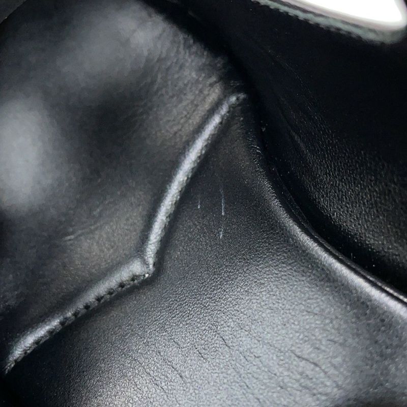 ミュウミュウ ローファー Tバー レザー レディースサイズ37 1/2 5E318E MIUMIU 靴 黒