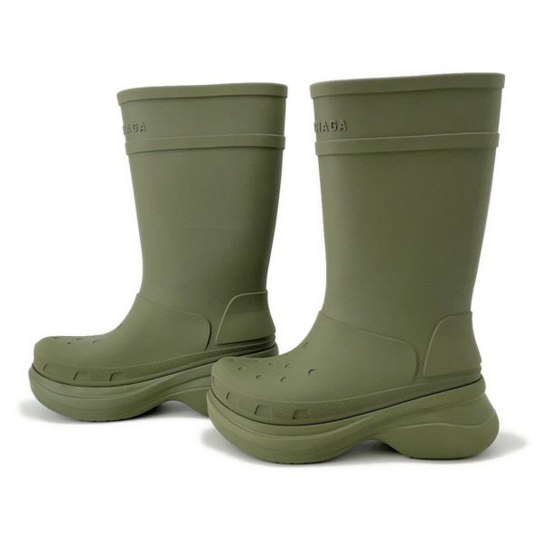 バレンシアガ ブーツ クロックスコラボ クロッグブーツ メンズサイズ44 677384 BALENCIAGA 靴 Crocs
