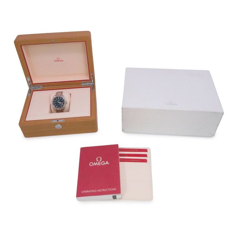 オメガ シーマスター アクアテラ 150M コーアクシャル マスタークロノメーター 220.10.41.21.03.004 ブルー文字盤