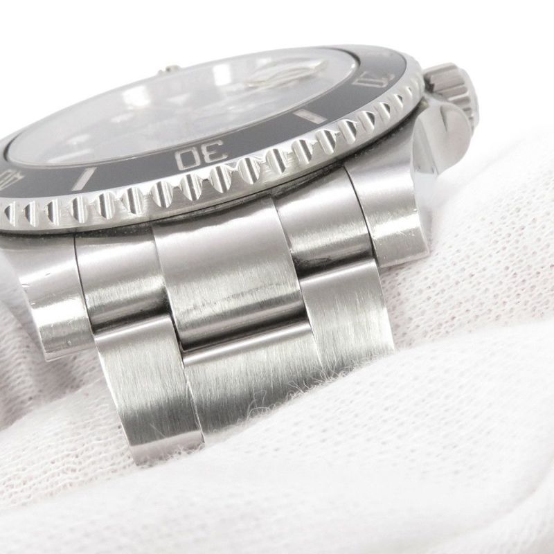 ロレックス サブマリーナ デイト ランダムシリアル ルーレット 116610LN ROLEX 腕時計 ウォッチ　黒文字盤