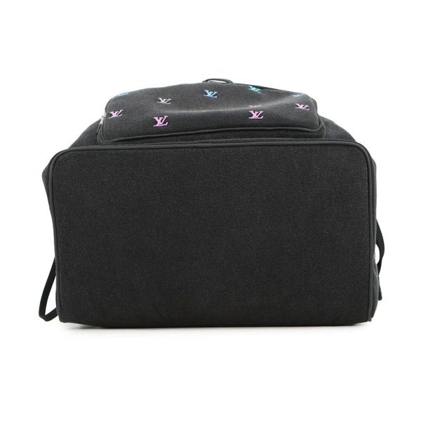 ルイヴィトン リュック LV ブラゾン・デニム/カーフレザー モンスリ・バックパック M14135