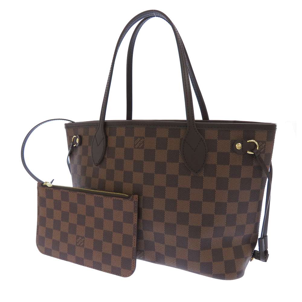 ルイヴィトン トートバッグ ダミエ ネヴァーフルPM ポーチ付き N41359 LOUIS VUITTON ヴィトン バッグ