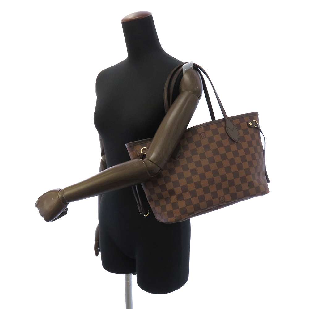 ルイヴィトン トートバッグ ダミエ ネヴァーフルPM ポーチ付き N41359 LOUIS VUITTON ヴィトン バッグ