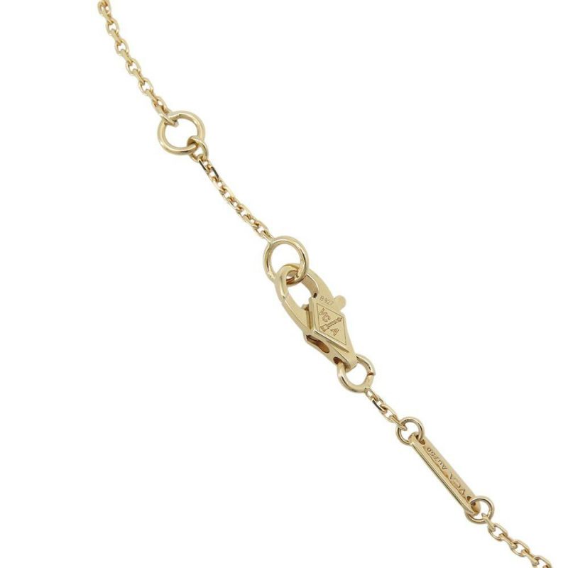 ヴァンクリーフ＆アーペル ブレスレット スウィート アルハンブラ ブレスレット マザーオブパール K18YGイエローゴールド VCARF68800