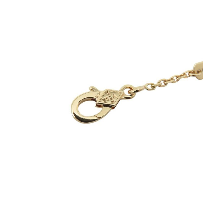 ヴァンクリーフ&アーペル ネックレス ヴィンテージ アルハンブラ ペンダント マラカイト K18YGイエローゴールド VCAR09VA00