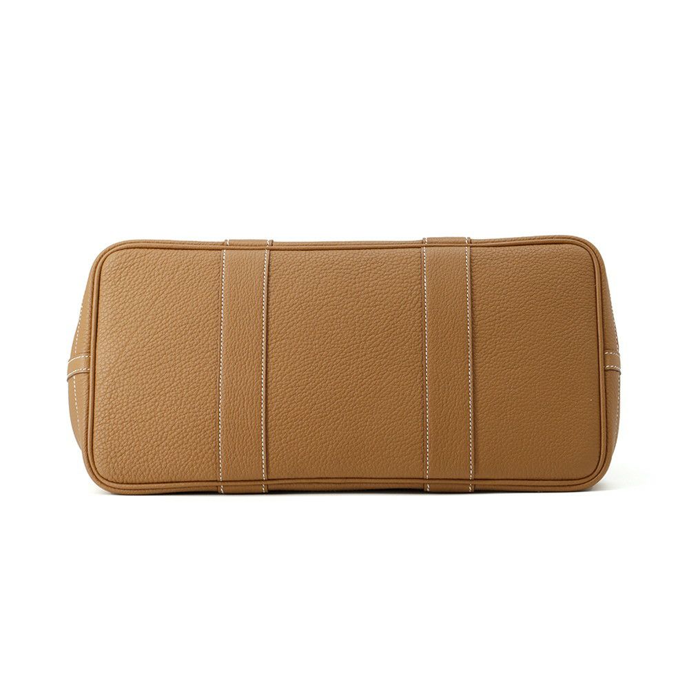 エルメス トートバッグ ガーデンパーティPM ゴールド/シルバー金具 ネゴンダ D刻印 HERMES Garden Party