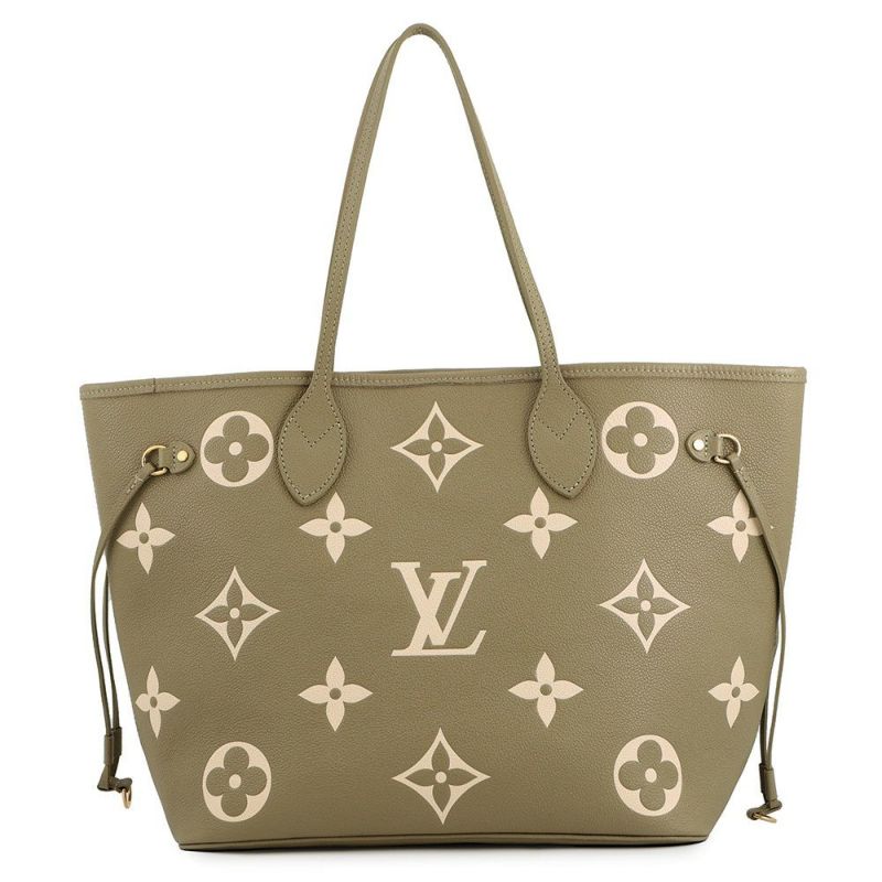 ルイヴィトン トートバッグ モノグラム・アンプラント ネヴァーフルMM ポーチ付き M41178 LOUIS VUITTON