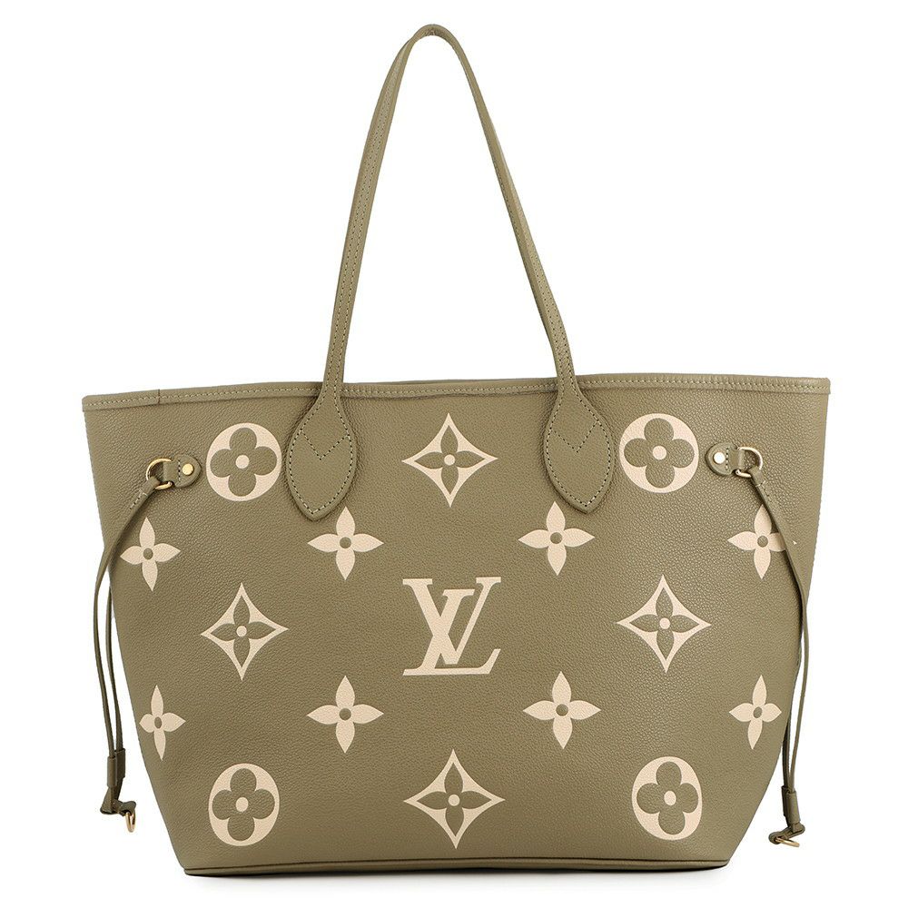 ルイヴィトン トートバッグ モノグラム・アンプラント ネヴァーフルMM ポーチ付き M41178 LOUIS VUITTON