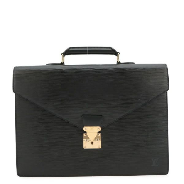 ルイヴィトン ビジネスバッグ エピ セルヴィエット・コンセイエ M54422 LOUIS VUITTON ブラック 黒