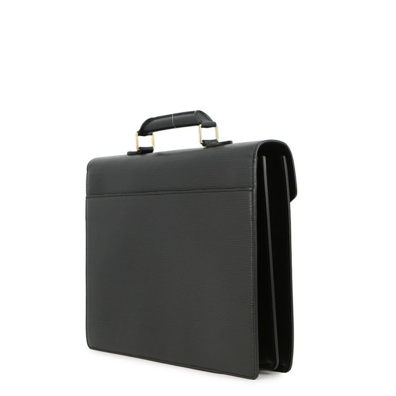 ルイヴィトン ビジネスバッグ エピ セルヴィエット・コンセイエ M54422 LOUIS VUITTON ブラック 黒