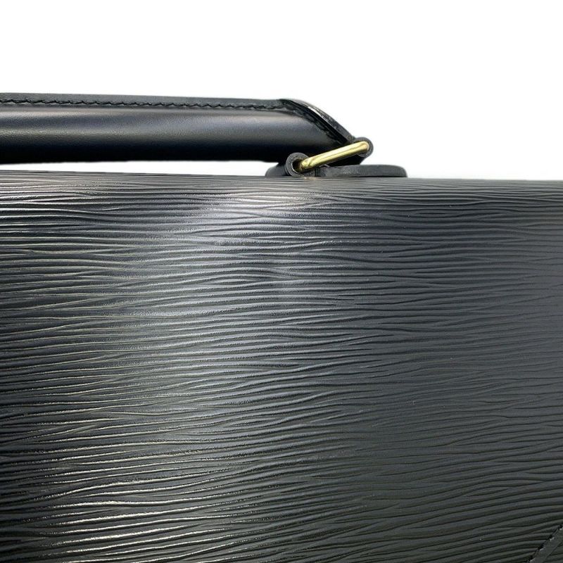 ルイヴィトン ビジネスバッグ エピ セルヴィエット・コンセイエ M54422 LOUIS VUITTON ブラック 黒