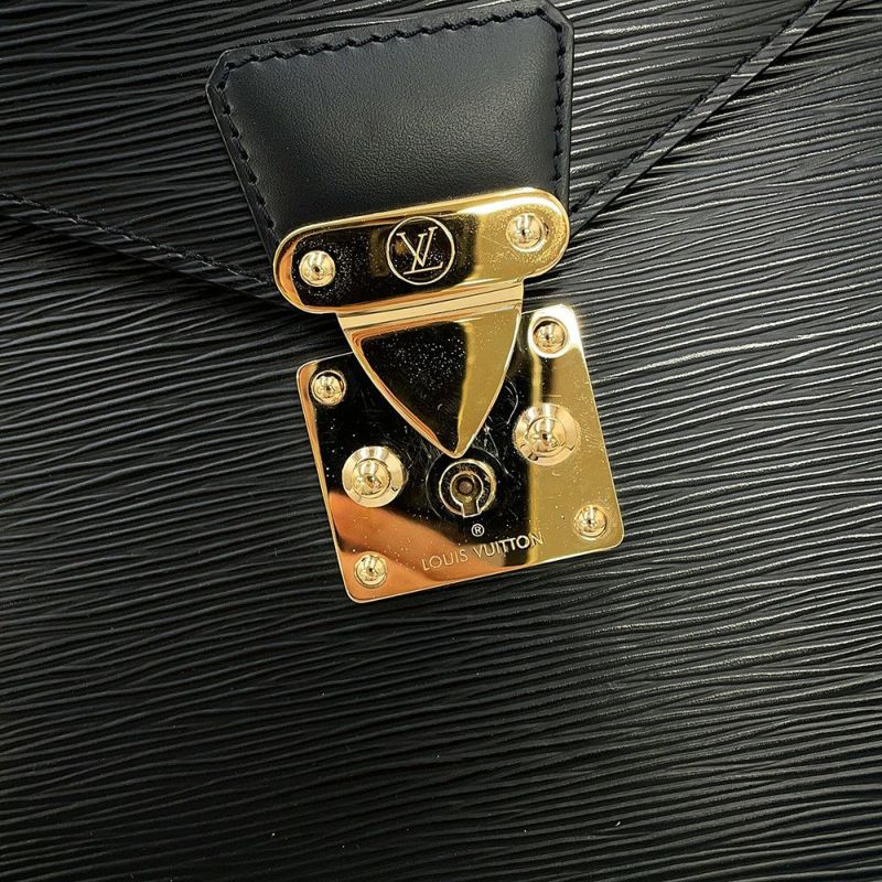 ルイヴィトン ビジネスバッグ エピ セルヴィエット・コンセイエ M54422 LOUIS VUITTON ブラック 黒