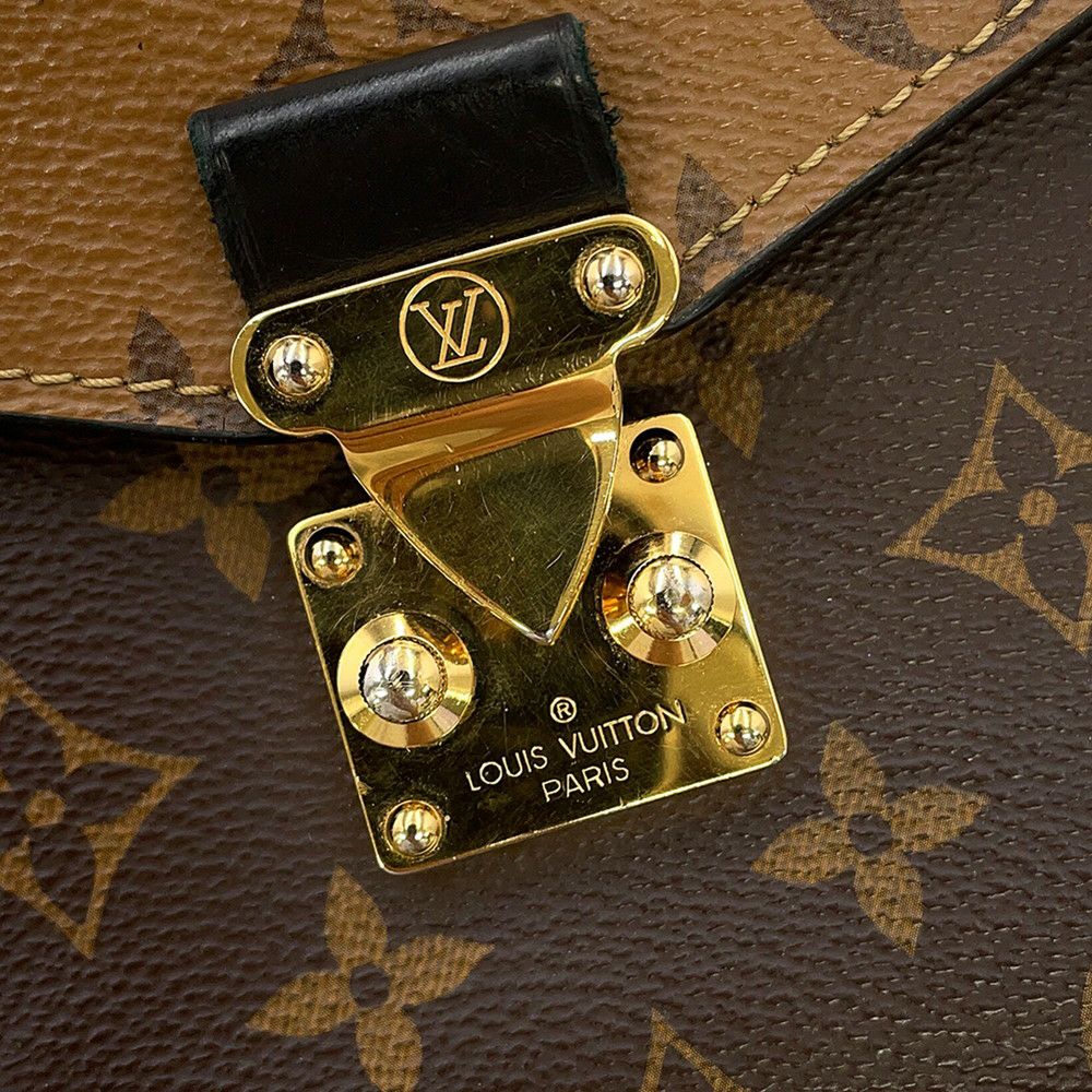 ルイヴィトン ハンドバッグ モノグラム・リバース ポシェット・メティスMM M44876 LOUIS VUITTON 2way