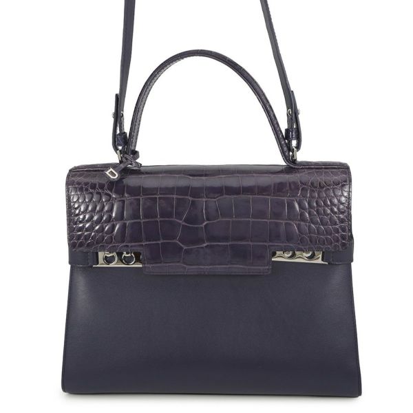 デルヴォー ハンドバッグ タンペートGM クロコダイル AA0312AAY146BPA Delvaux デルボー 2way
