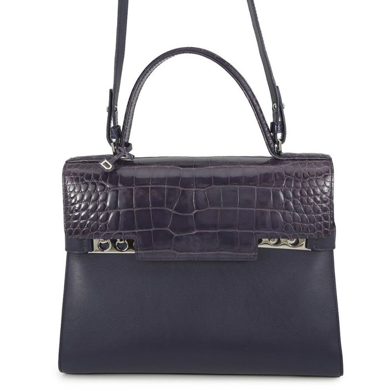 デルヴォー ハンドバッグ タンペートGM クロコダイル AA0312AAY146BPA Delvaux デルボー 2way