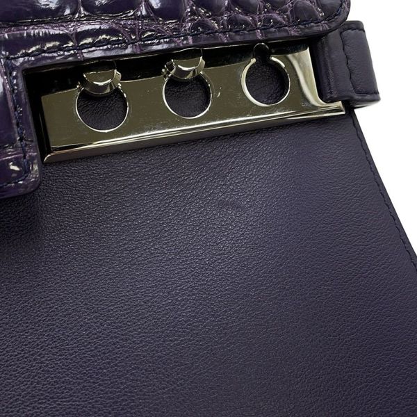 デルヴォー ハンドバッグ タンペートGM クロコダイル AA0312AAY146BPA Delvaux デルボー 2way