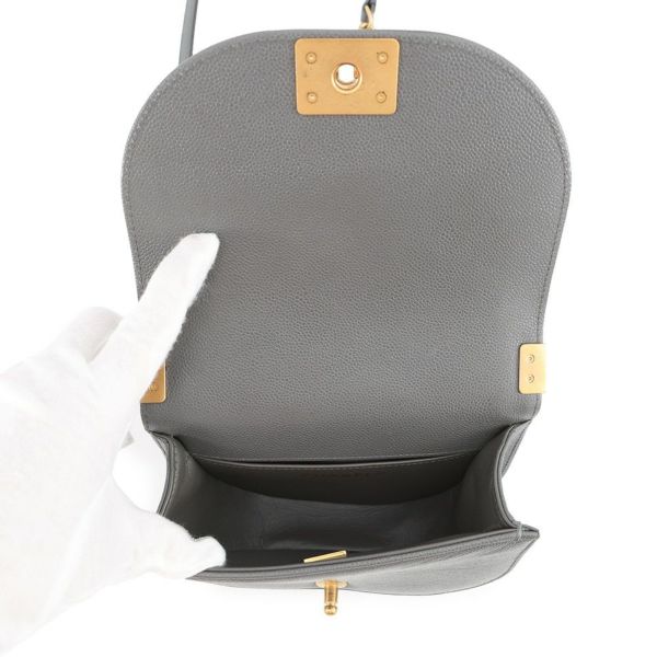 シャネル チェーンショルダーバッグ マトラッセ ココマーク ボーイシャネル スモール キャビアスキン AS3350 CHANEL 2way