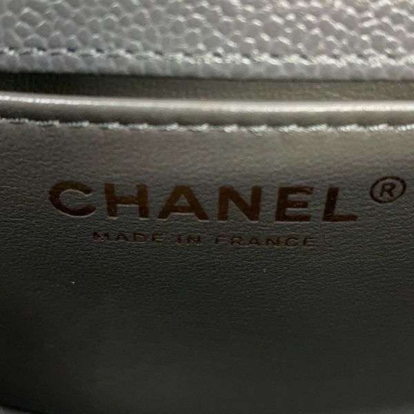 シャネル チェーンショルダーバッグ マトラッセ ココマーク ボーイシャネル スモール キャビアスキン AS3350 CHANEL 2way