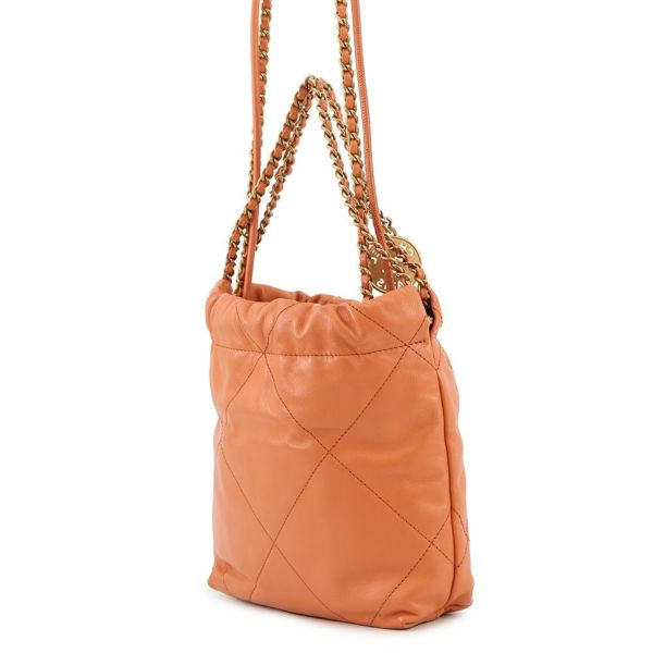 シャネル ハンドバッグ CHANEL 22 ミニ ココマーク ラムスキン AS3980 CHANEL 2way