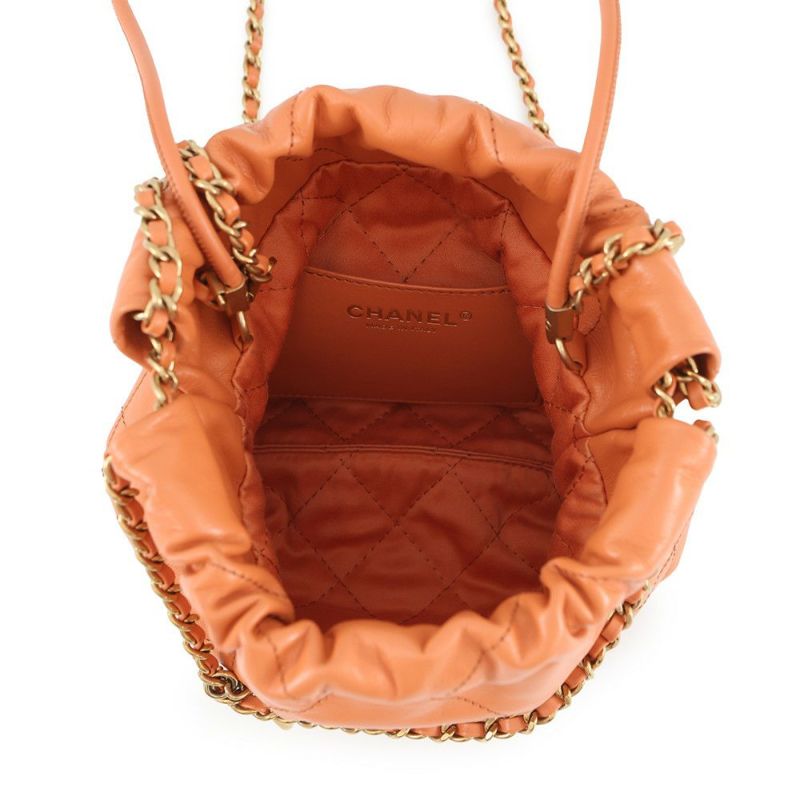 シャネル ハンドバッグ CHANEL 22 ミニ ココマーク ラムスキン AS3980 CHANEL 2way