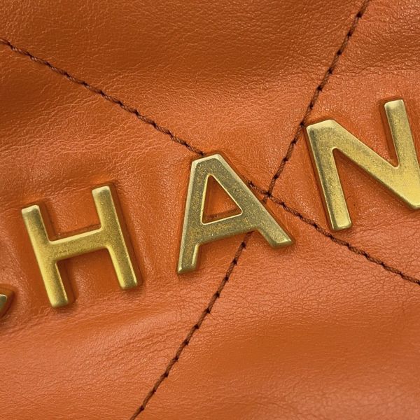 シャネル ハンドバッグ CHANEL 22 ミニ ココマーク ラムスキン AS3980 CHANEL 2way
