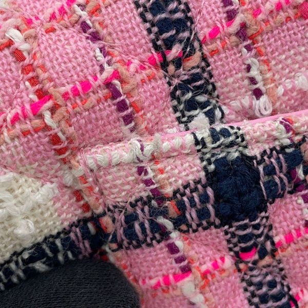 シャネル チェーンショルダーバッグ ココマーク マトラッセ20 ツイード CHANEL