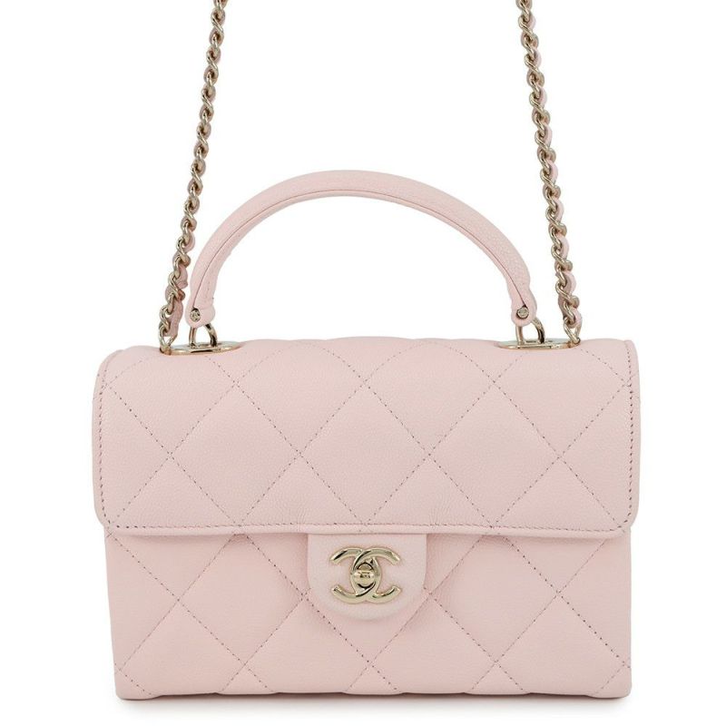 シャネル ハンドバッグ マトラッセ ココマーク トップハンドル キャビアスキン AP4568 CHANEL 2way