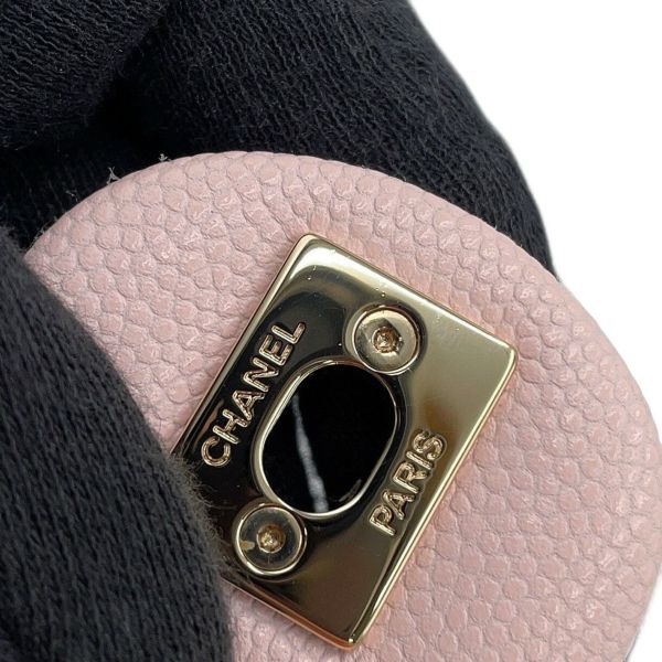 シャネル ハンドバッグ マトラッセ ココマーク トップハンドル キャビアスキン AP4568 CHANEL 2way