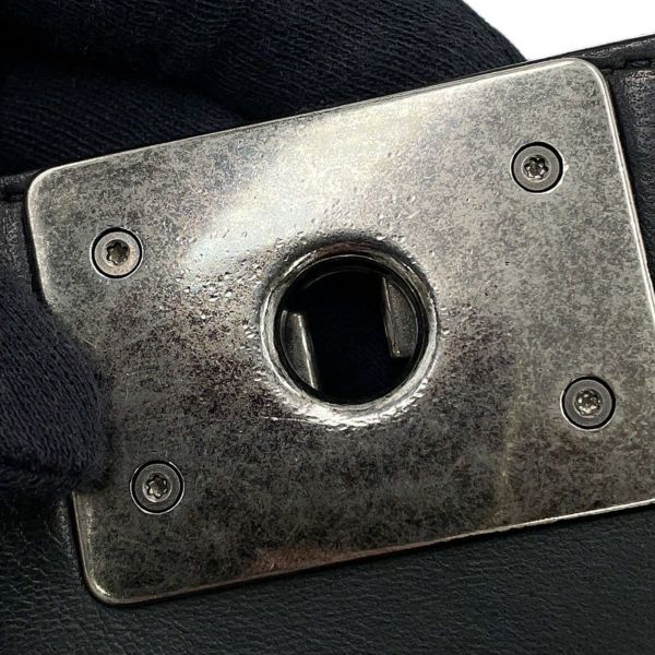 シャネル チェーンショルダーバッグ ココマーク マトラッセ ボーイシャネル ラムスキン A67086 CHANEL 黒