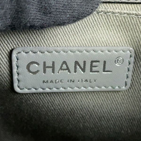 シャネル チェーンショルダーバッグ ココマーク マトラッセ ボーイシャネル ラムスキン A67086 CHANEL 黒