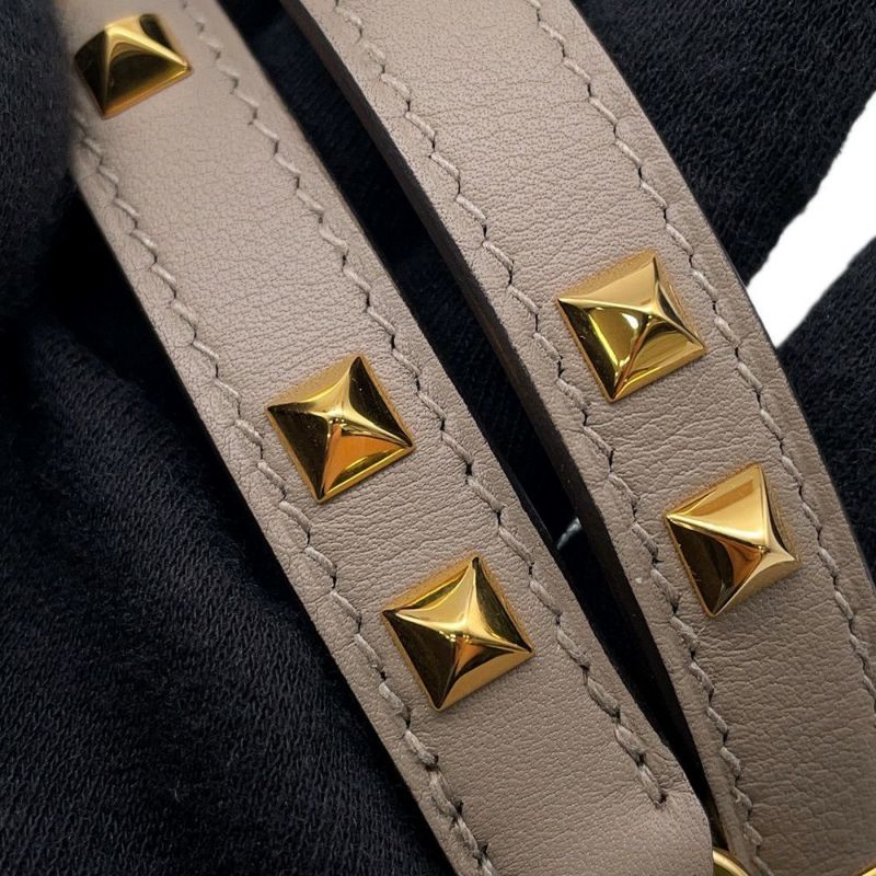 エルメス ショルダーストラップ ミニ ドッグ カレ バンドリエール エトゥープ/ゴールド金具 スイフト C刻印