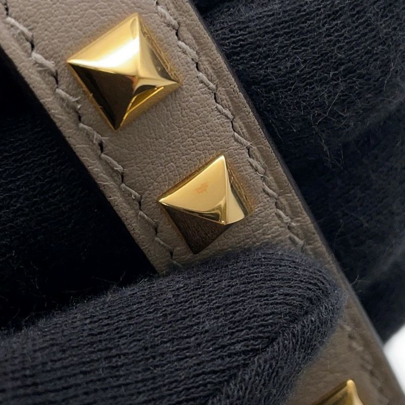 エルメス ショルダーストラップ ミニ ドッグ カレ バンドリエール エトゥープ/ゴールド金具 スイフト C刻印