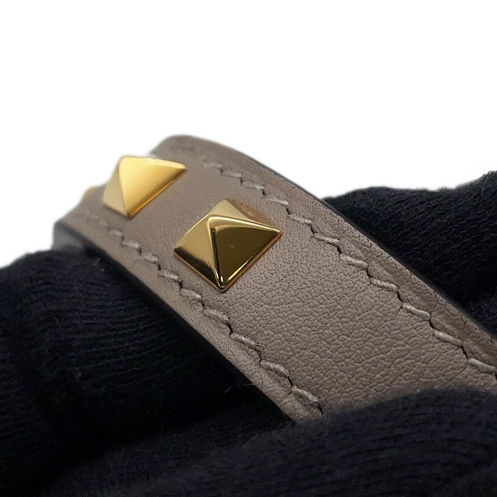 エルメス ショルダーストラップ ミニ ドッグ カレ バンドリエール エトゥープ/ゴールド金具 スイフト C刻印