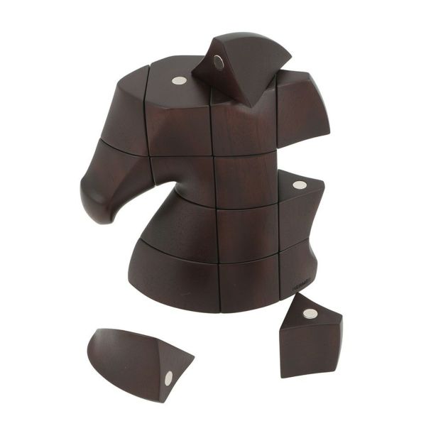 エルメス 立体パズル サマルカンド アカジュー・ブラウン マホガニー HERMES トイ おもちゃ