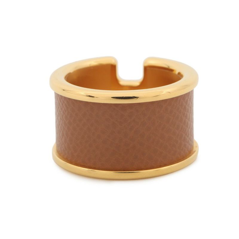 エルメス リング オランプGM ゴールド/ゴールド金具 エプソン サイズS HERMES 指輪