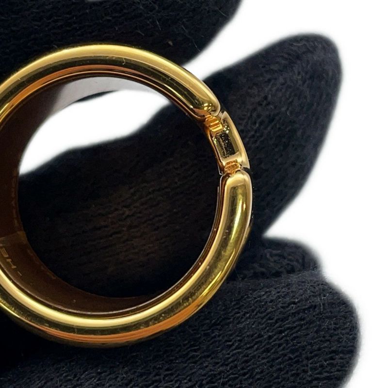 エルメス リング オランプGM ゴールド/ゴールド金具 エプソン サイズS HERMES 指輪