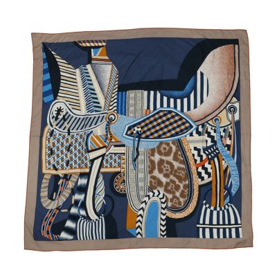 エルメス ストール カレ140 カレジェアン イソップ物語 HERMES