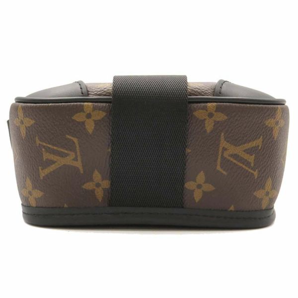 ルイヴィトン ショルダーバッグ モノグラム・マカサー アーチー・メッセンジャー M46442 LOUIS VUITTON ヴィトン メンズ 黒