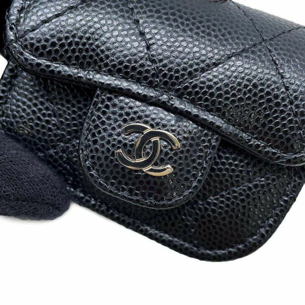 CHANEL - CHANEL シャネル　マトラッセ  ショルダー　Air Pods エアポッズ シャネル Air Pods Proケース マトラッセ ココマーク キャビア