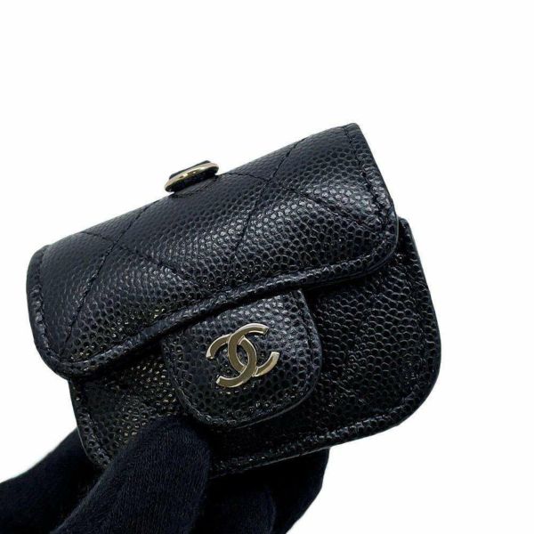 CHANEL - CHANEL シャネル　マトラッセ  ショルダー　Air Pods エアポッズ CHANEL】シャネル マトラッセ スマホ & エアポッド ケース