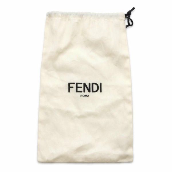 フェンディ ショルダーストラップ ストラップユー キャンバス 8AV134 FENDI ストラップ 黒 白