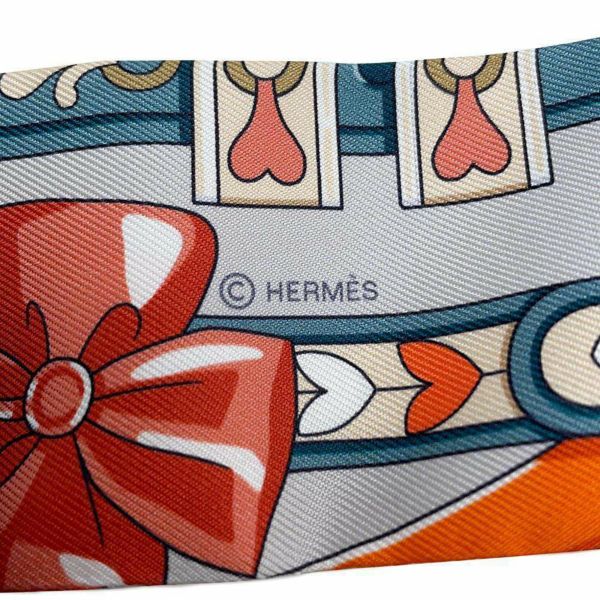 エルメス ツイリー アルネ・ドゥ・クール Harnais de Coeur HERMES シルクツイル 2024春夏