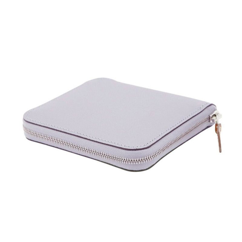 エルメス コインケース アザップコンパクト シルクイン グリパンタン/シルバー金具 エプソン K刻印