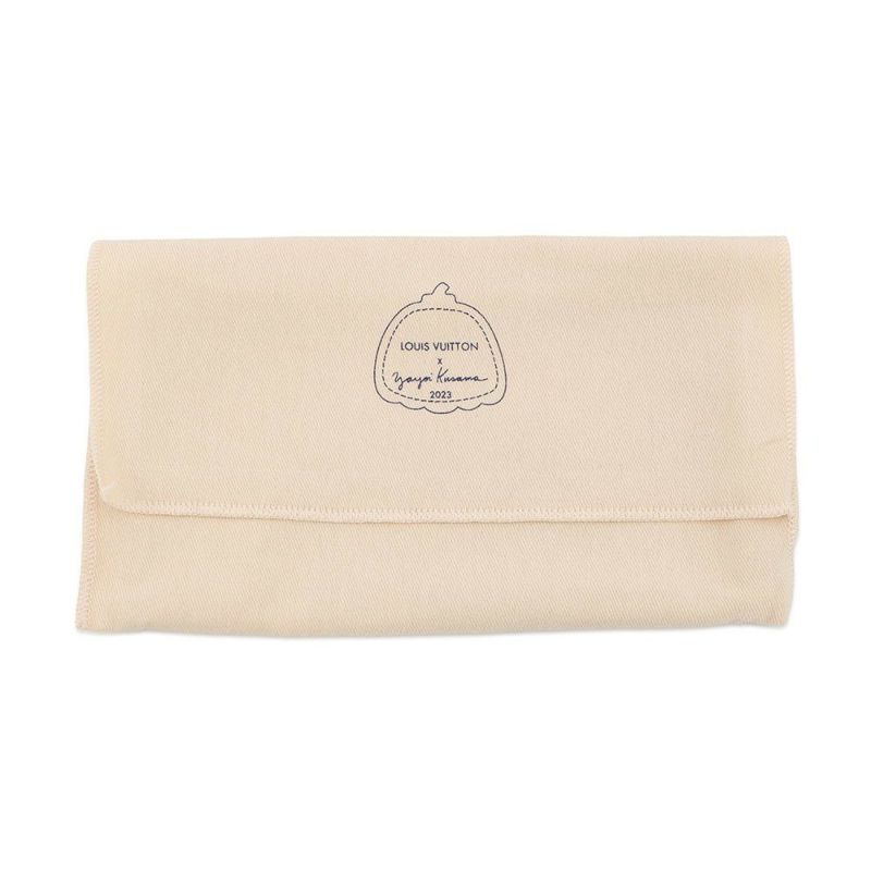 ルイヴィトン 長財布 モノグラム・エクリプス/ペインティッド ドット LV × YK ポルトフォイユ・ブラザ M81932 草間彌生 ブラック 黒