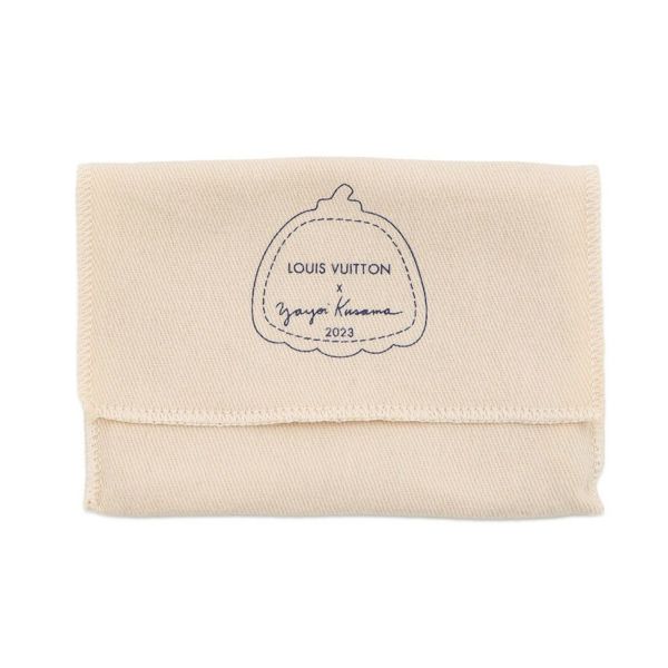 ルイヴィトン カードケース モノグラム・エクリプス/ペインティッド ドット LV × YK オーガナイザー ドゥポッシュ M81928 ブラック 黒