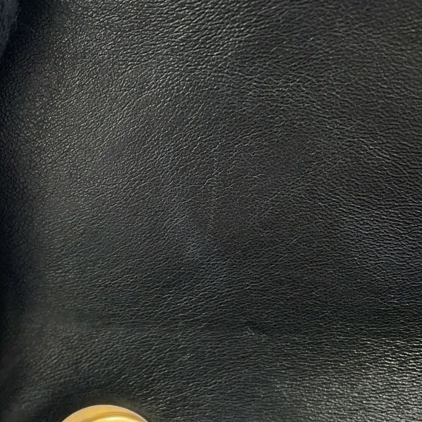 シャネル チェーンショルダーバッグ マトラッセ ココマーク ラムスキン AS3393 CHANEL 黒