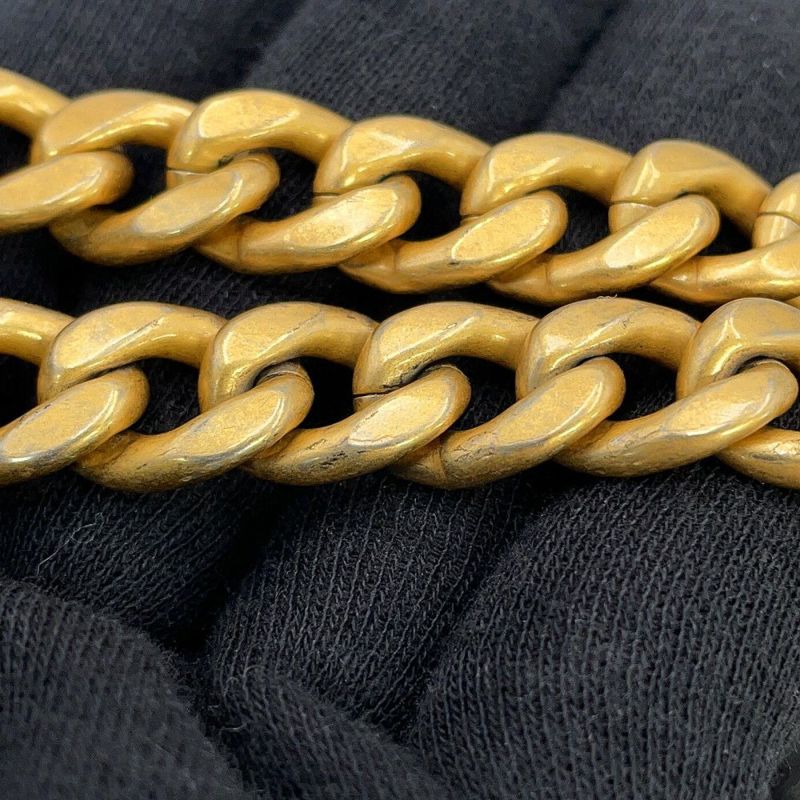 シャネル チェーンショルダーバッグ マトラッセ ココマーク ラムスキン AS3393 CHANEL 黒